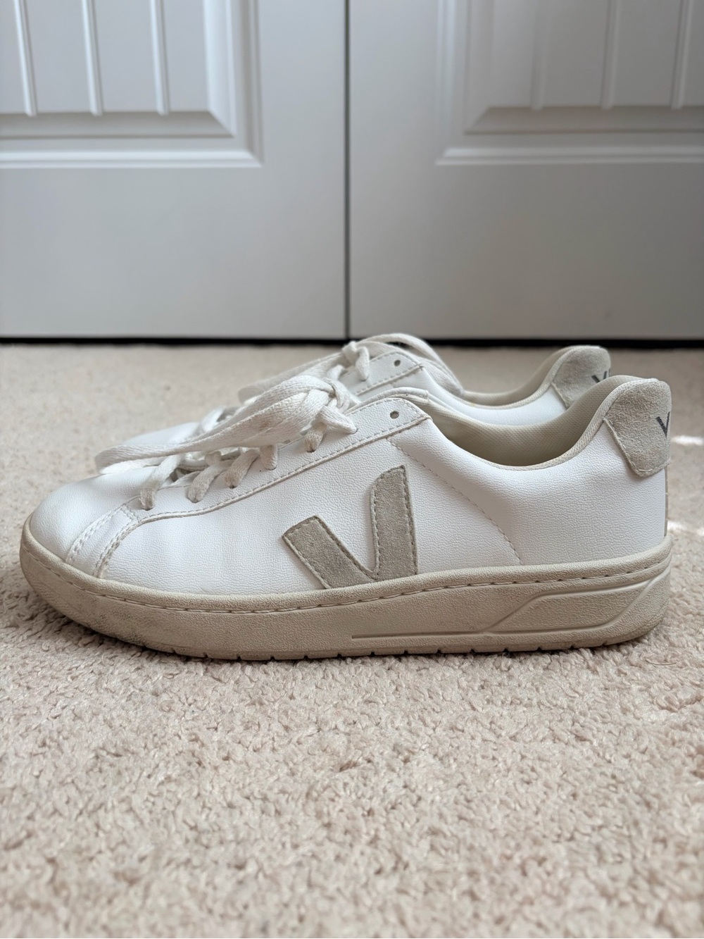 VEJA Urca T3 A Women's Casual Lace Up Sneakers Shoes White/Natural Sz 7 US